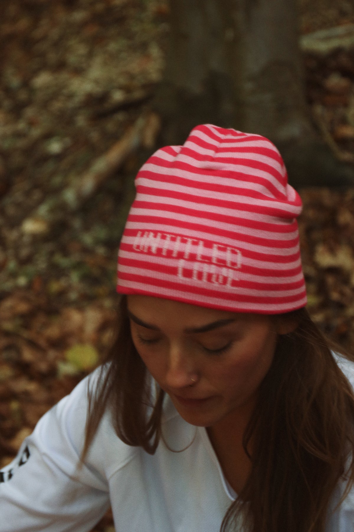 ULRC & Stripe skull beanie