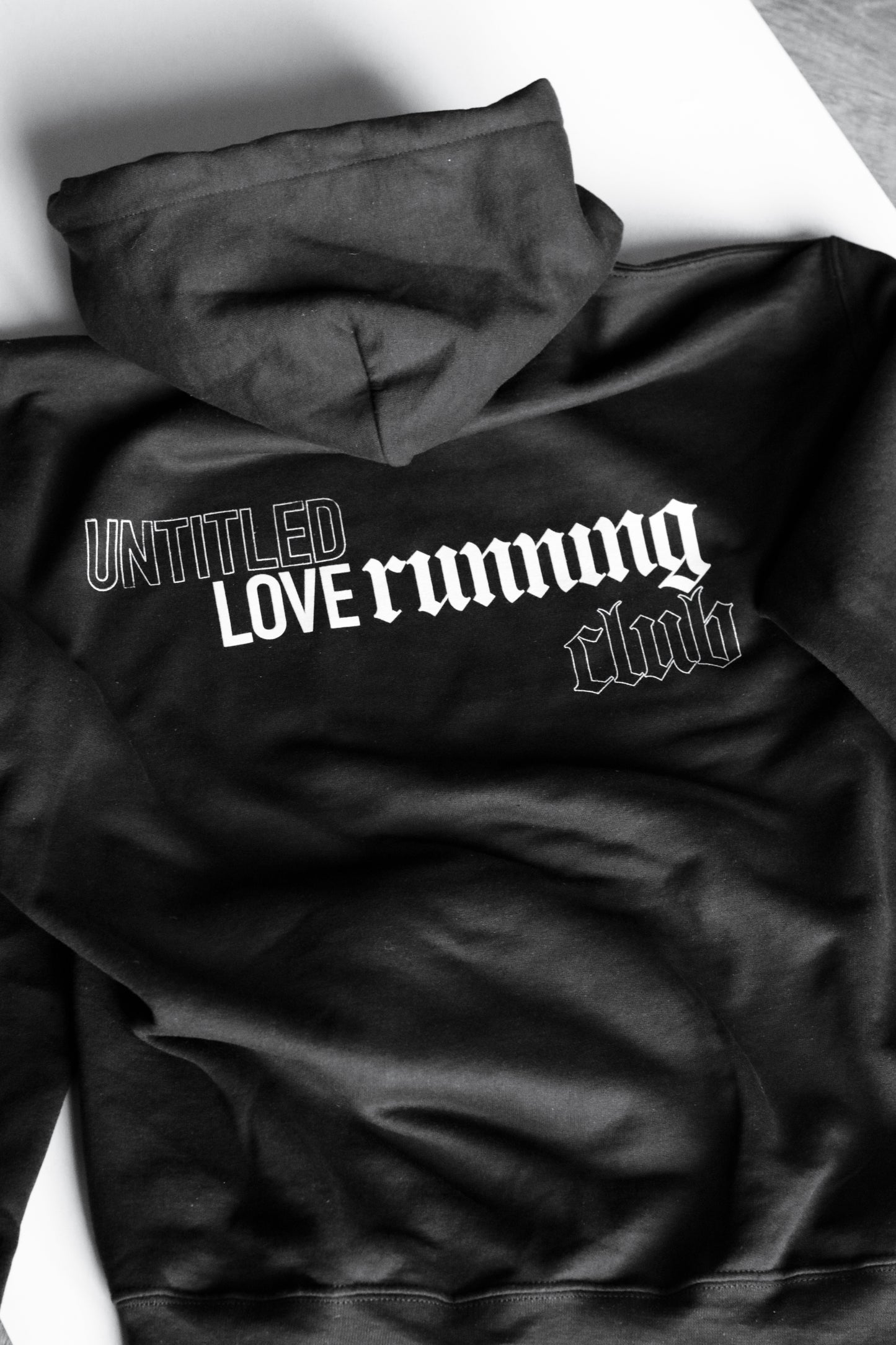 "LOVE RUNNING" Hoody