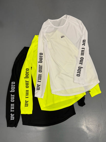 Long sleeve running top
